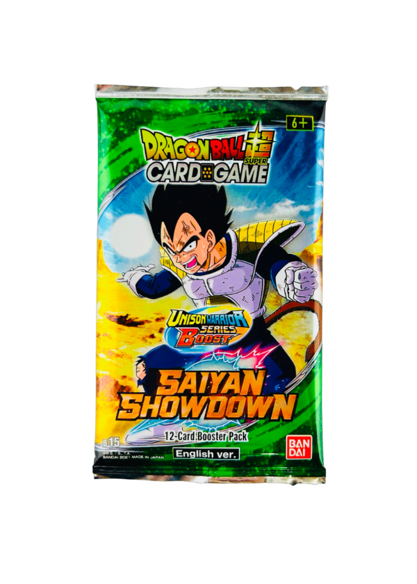 Dragon Ball Super Saiyan Showdown B15-Bustina singola Eng