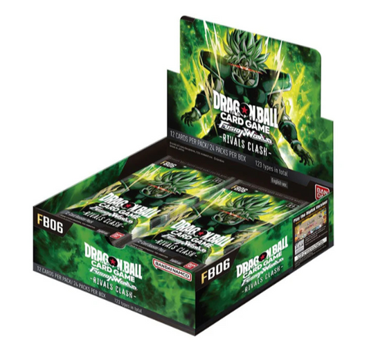 DragonBall Fb06 Rivals Clash- Booster box Eng