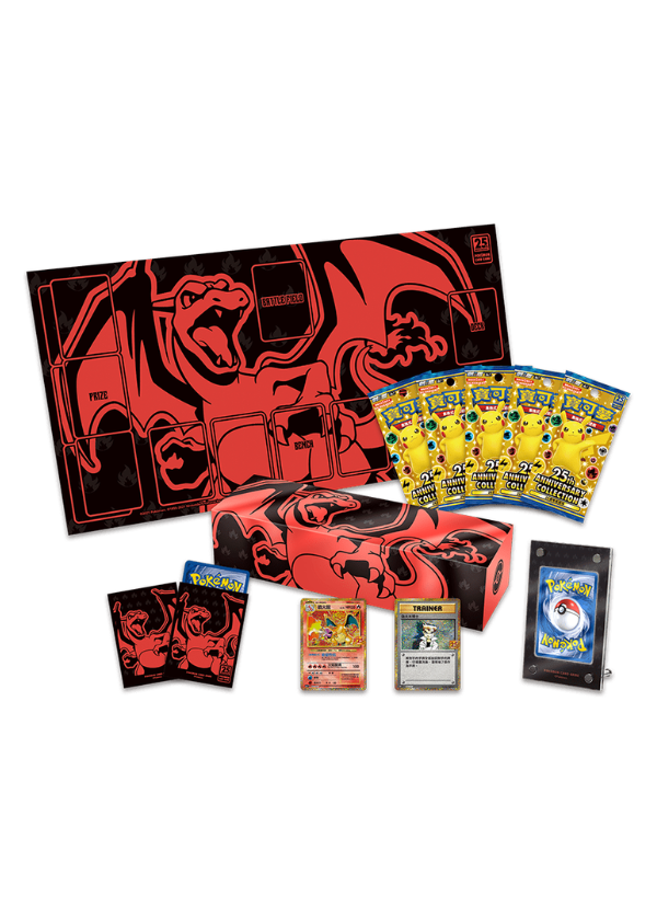 Collezione Charizard 25th Anniversary Cinese