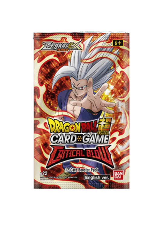 Dragon Ball Super Card Game - B22 Critical Blow Bustina singola Eng