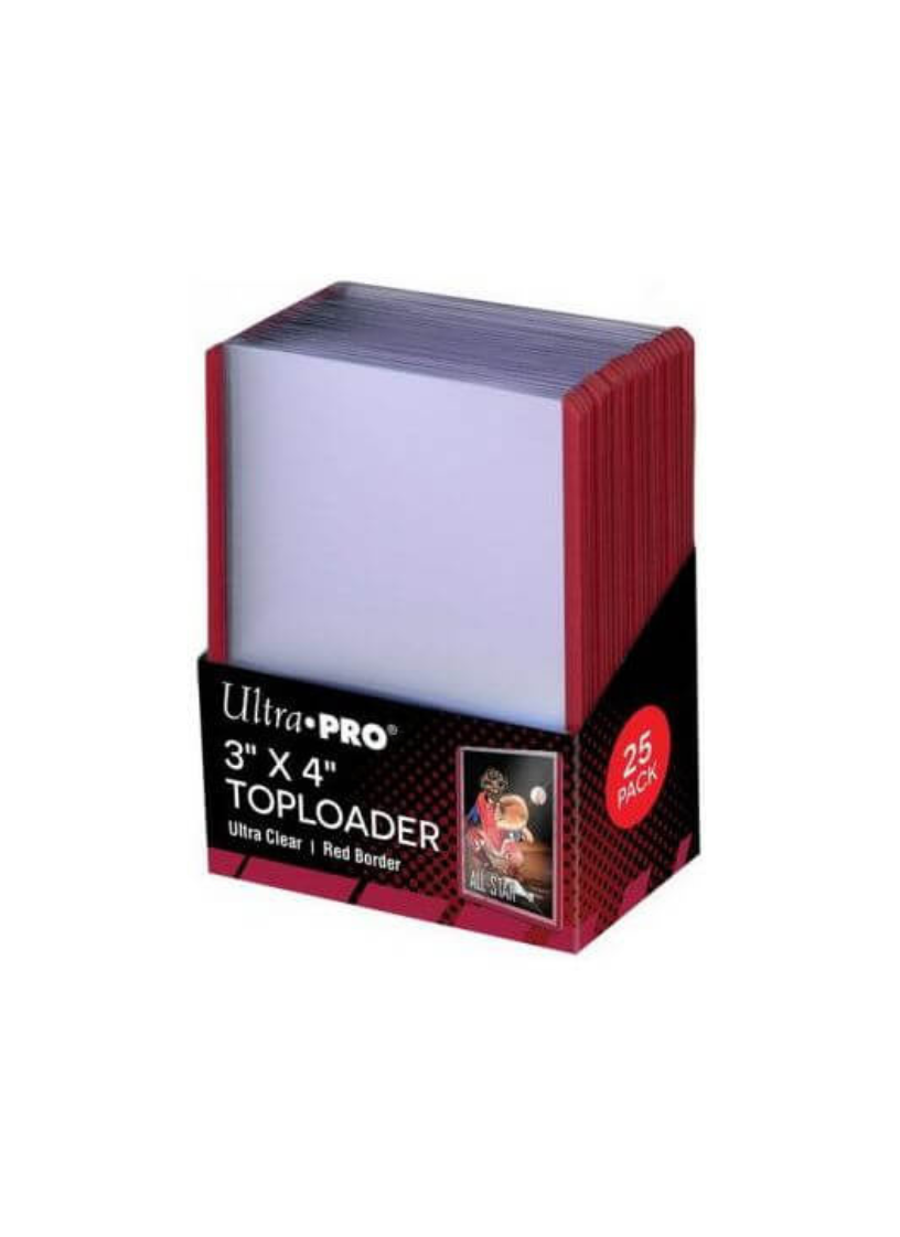 Ultra Pro Toploader Bordo Rosso